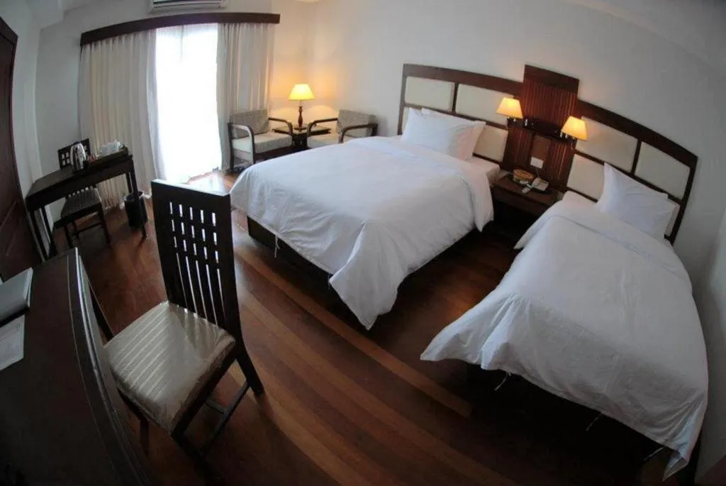 Bed in River City Hotel