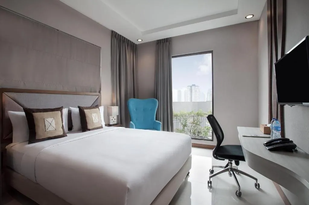 Bed in Sawana Suites