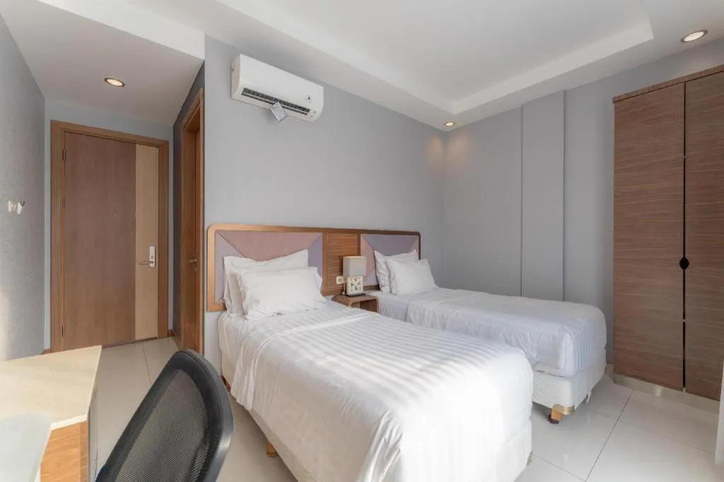 Bed in Sawana Suites