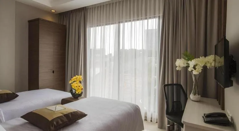 Bed in Sawana Suites