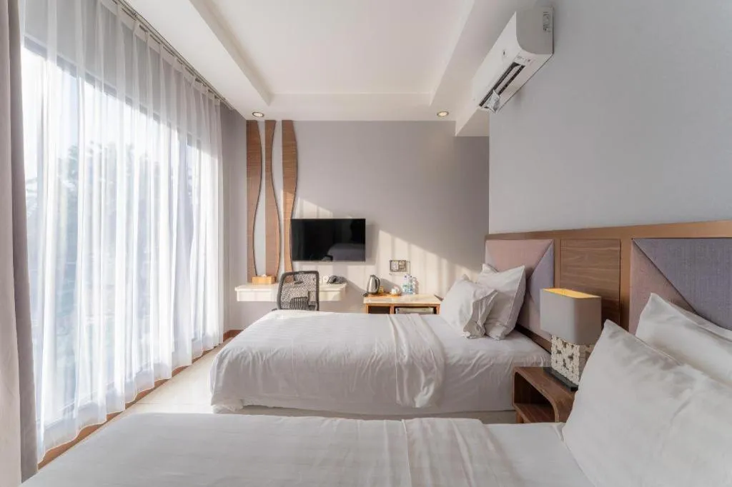 Bed in Sawana Suites