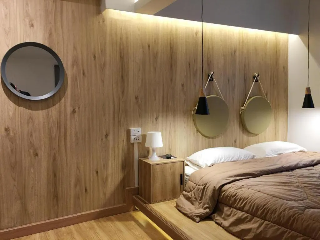 Bed in THE GOOSE HOUSE UBON