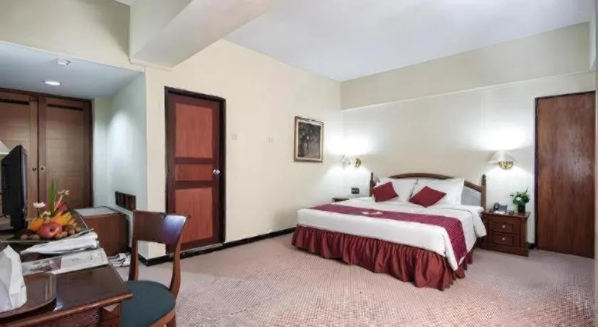 Bed in Sahid Kawanua Hotel