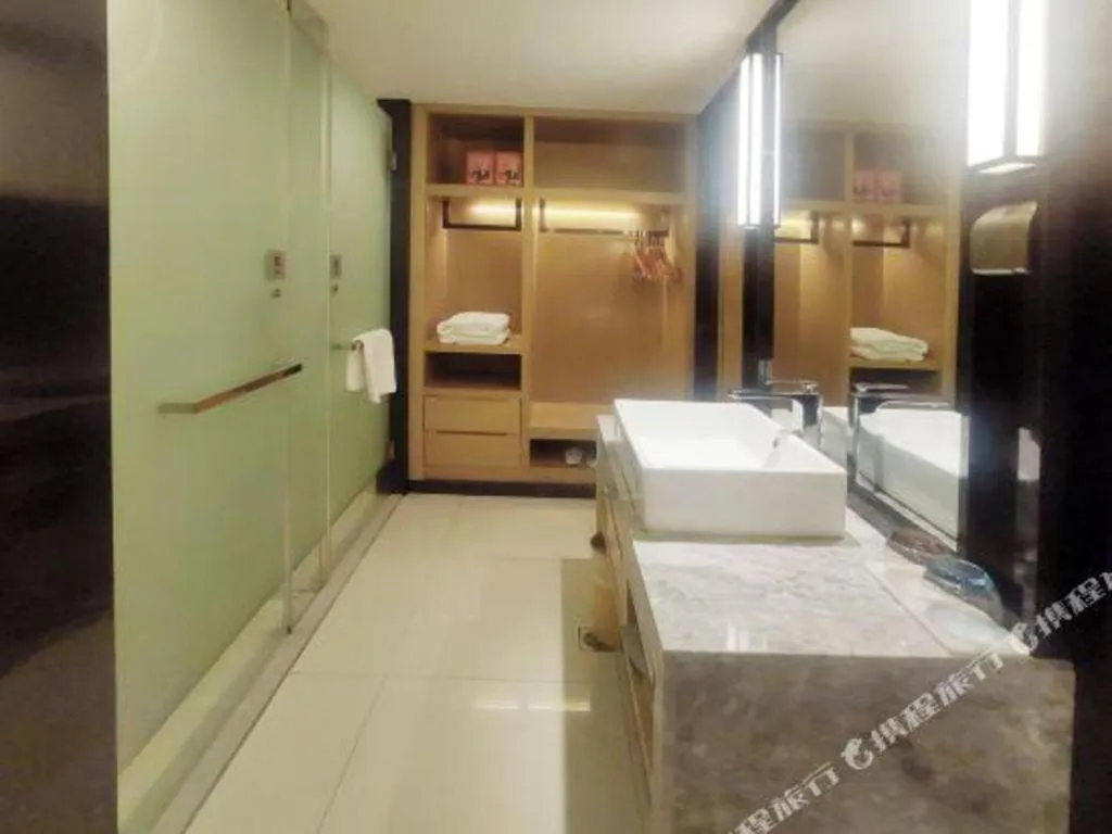 Bed in Echarm Hotel Nanchang Hongcheng Wangfujing