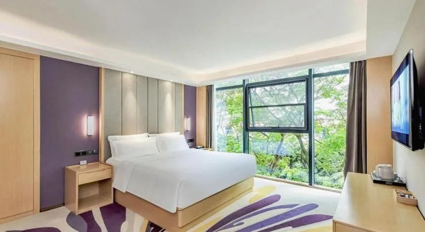 Bed in Lavande Hotel·Xishuangbanna Jinghong Songkran Square