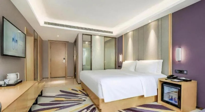 Bed in Lavande Hotel·Xishuangbanna Jinghong Songkran Square