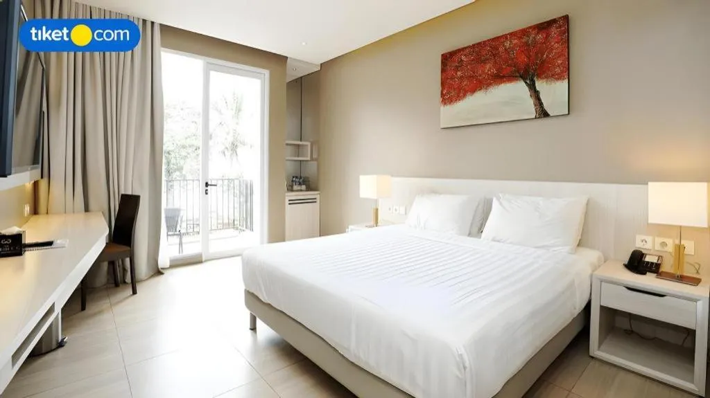 Bed in Double G Resort Anyer