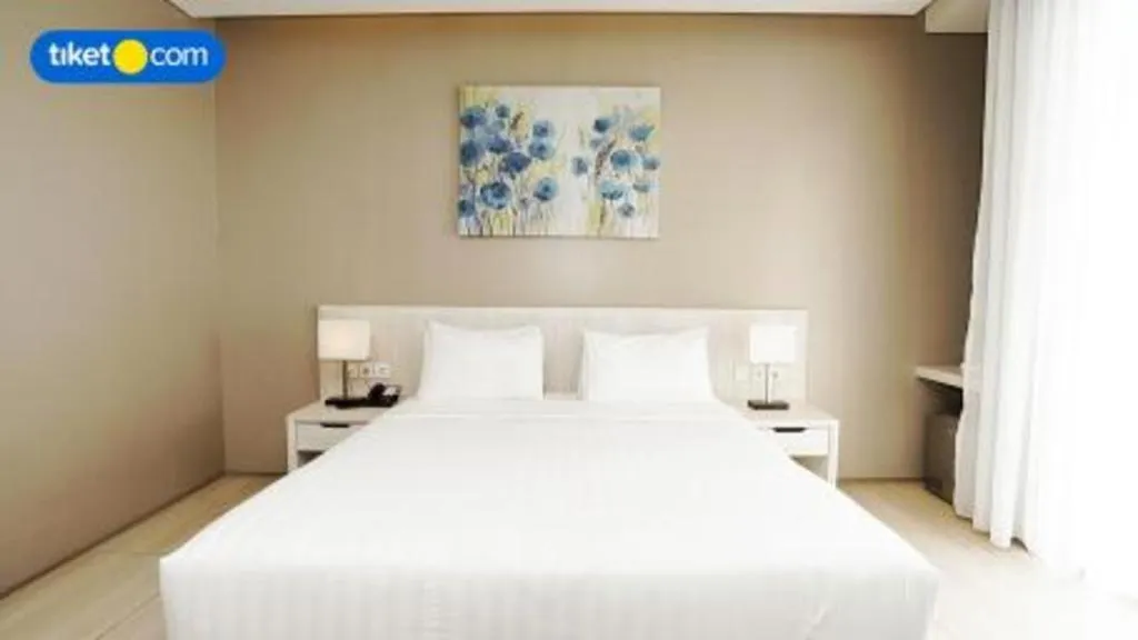 Bed in Double G Resort Anyer