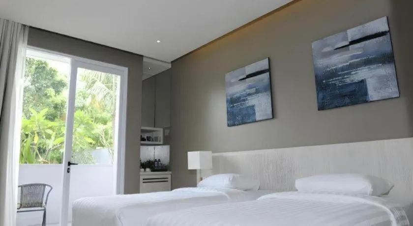 Bed in Double G Resort Anyer