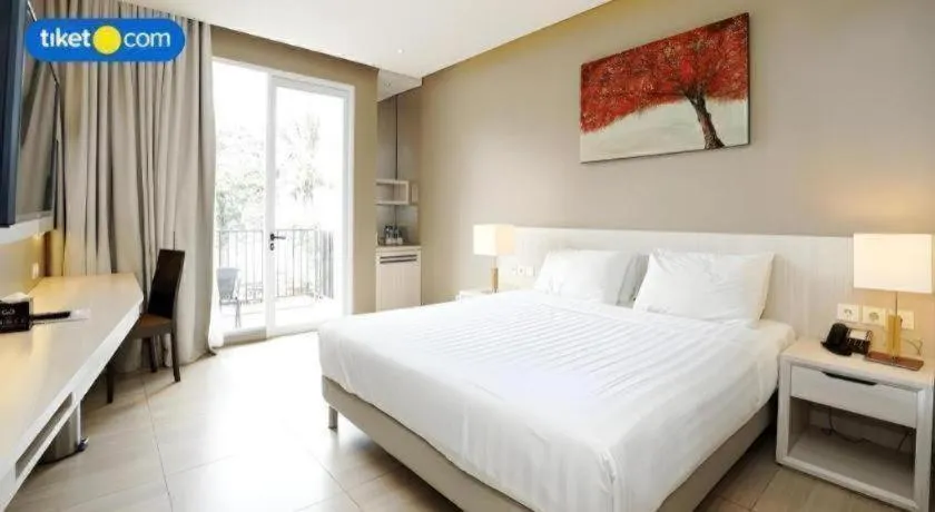 Bed in Double G Resort Anyer