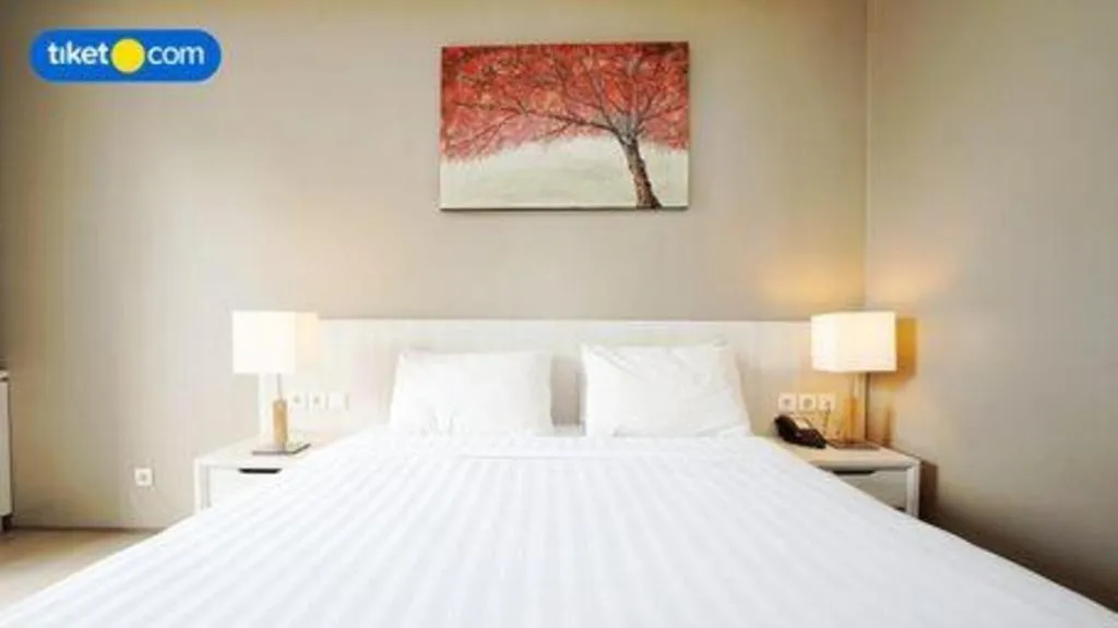 Bed in Double G Resort Anyer