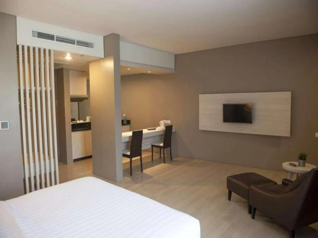 Bed in Double G Resort Anyer