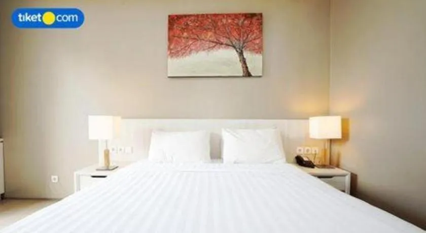 Bed in Double G Resort Anyer