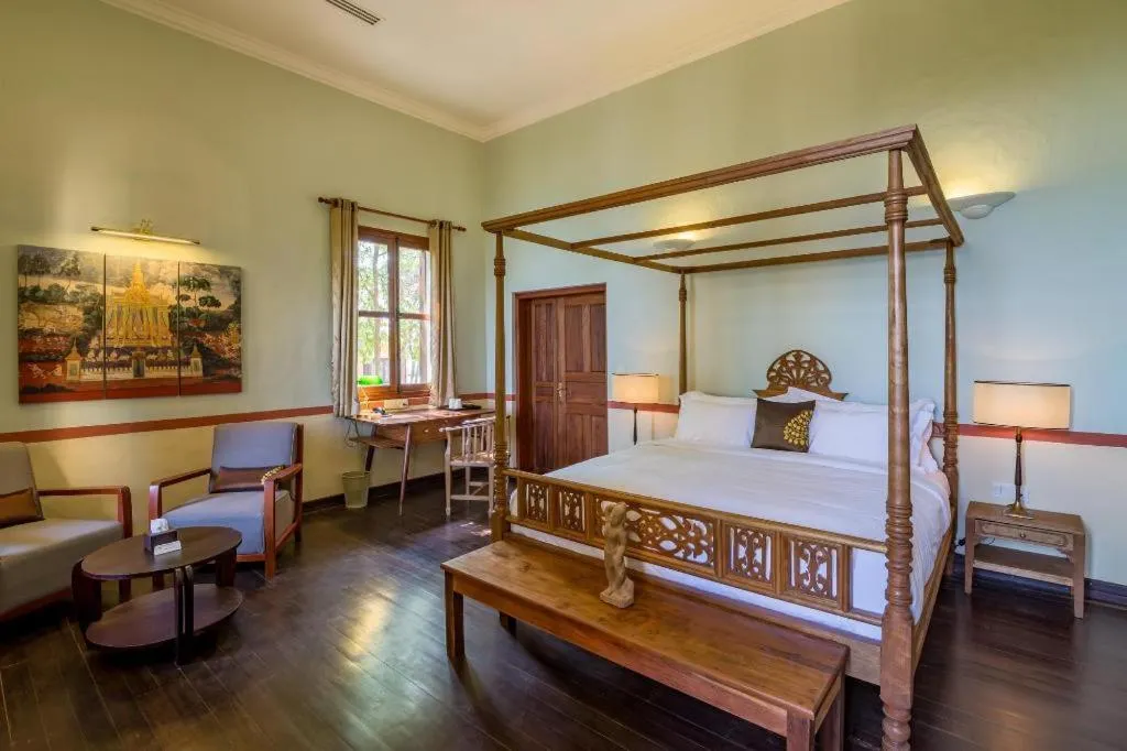 Bed in Le Relais de Chhlong