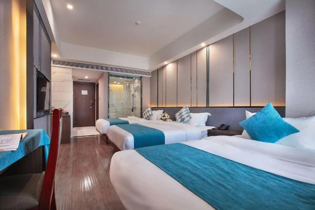 Bed in PARK INN KUNMING AIRPORT