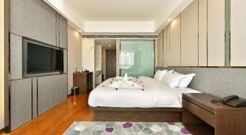 Bed in PARK INN KUNMING AIRPORT