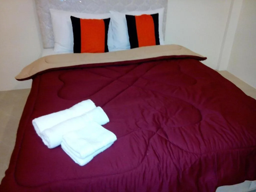 Bed in Green Home Resort