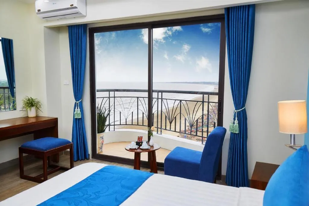 Bed in Marissa Hotel & Spa Hai Tien