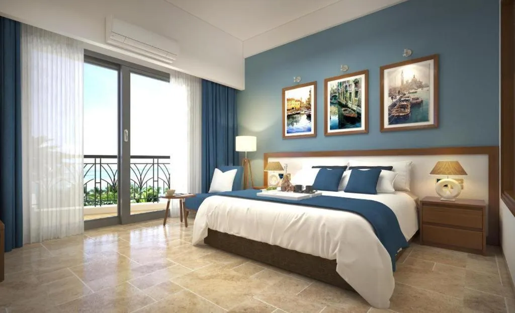 Bed in Marissa Hotel & Spa Hai Tien