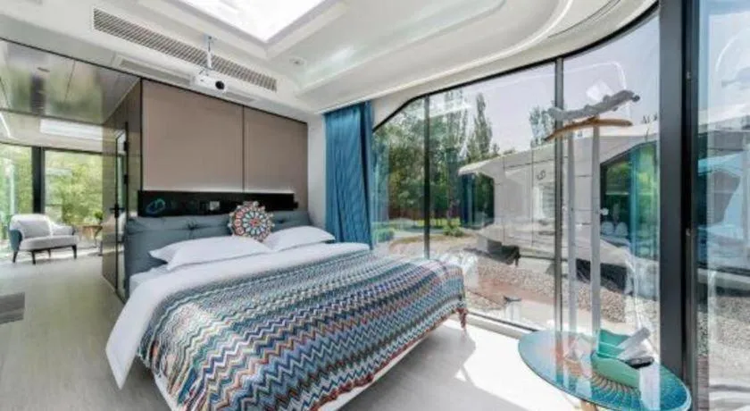 Bed in Qingshan Hotel Baotou