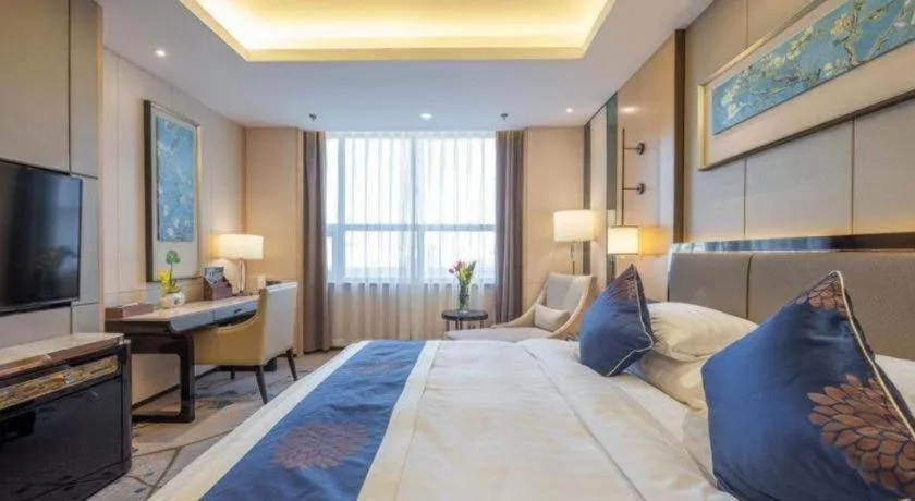 Bed in Qingshan Hotel Baotou