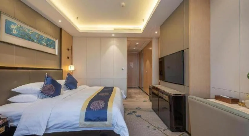 Bed in Qingshan Hotel Baotou