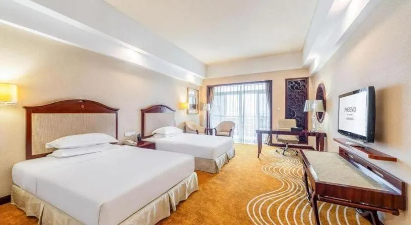 Bed in Country Garden Phoenix Hotel Huangshan