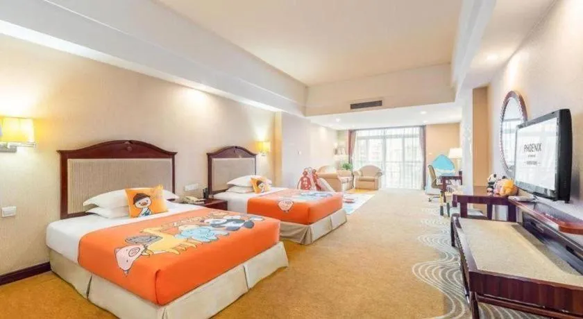 Bed in Country Garden Phoenix Hotel Huangshan