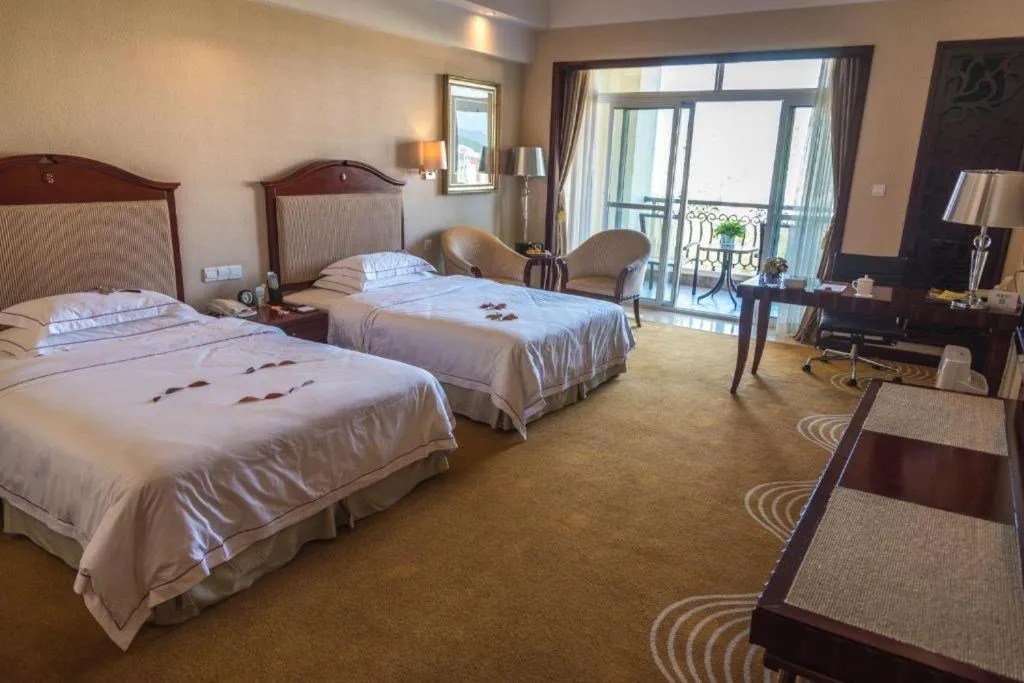 Bed in Country Garden Phoenix Hotel Huangshan