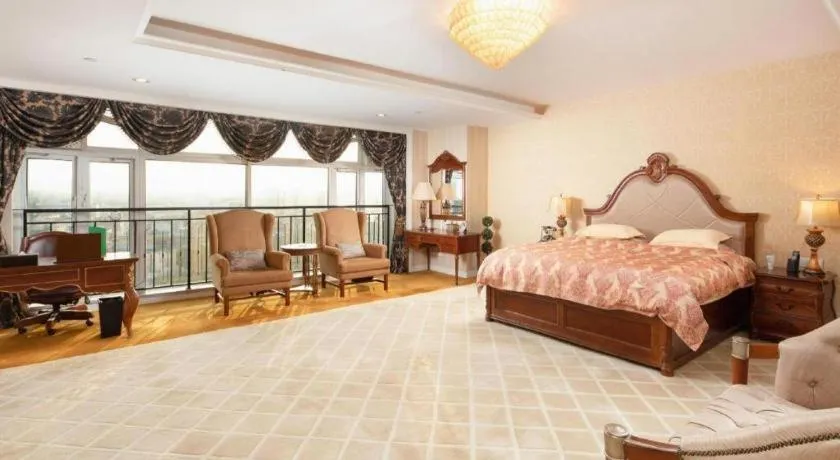 Bed in Country Garden Phoenix Hotel Huangshan