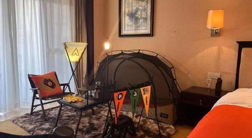 Bed in Country Garden Phoenix Hotel Huangshan