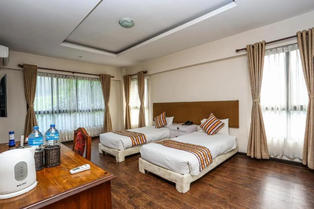 Bed in Grand Norling Hotel's Resort