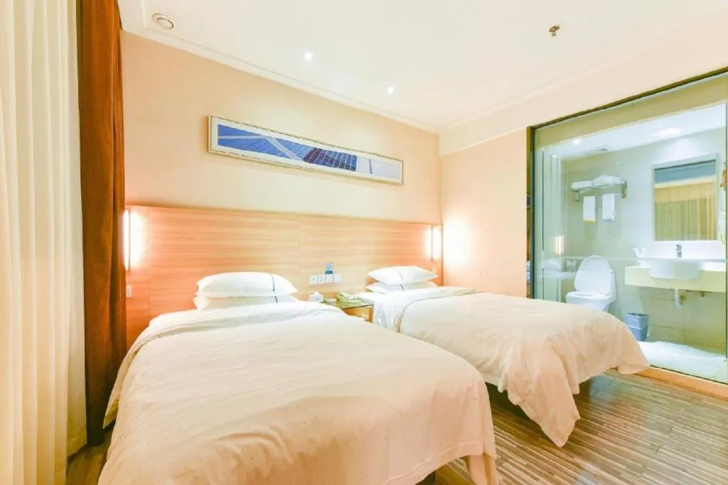 Bed in City Comfort Inn Nanning Langdong Changhu