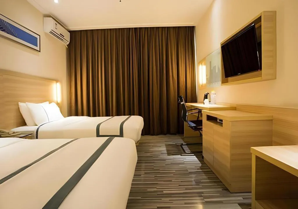 Bed in City Comfort Inn Nanning Langdong Changhu