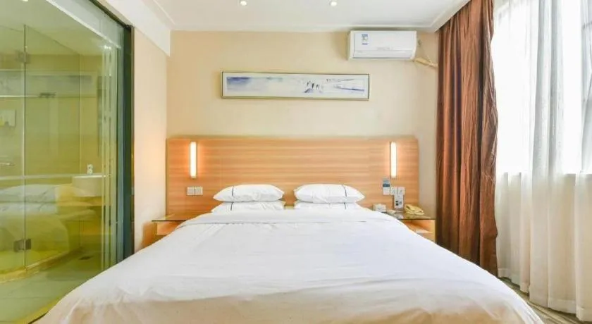 Bed in City Comfort Inn Nanning Langdong Changhu