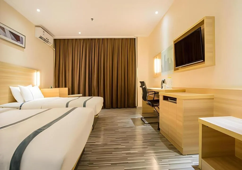 Bed in City Comfort Inn Nanning Langdong Changhu