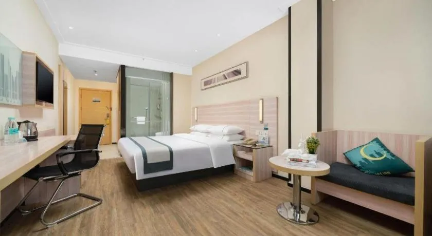 Bed in City Comfort Inn Nanning Langdong Changhu