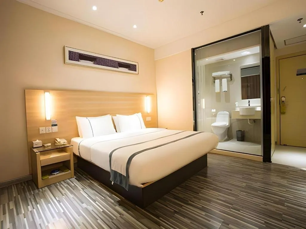 Bed in City Comfort Inn Nanning Langdong Changhu