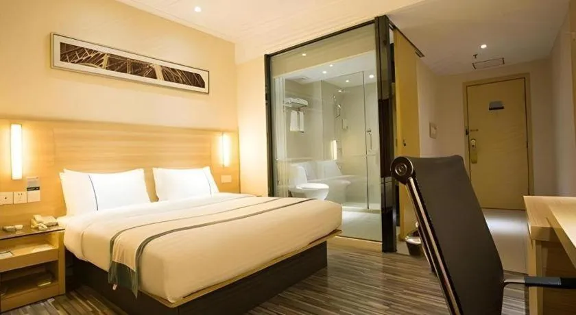 Bed in City Comfort Inn Nanning Langdong Changhu