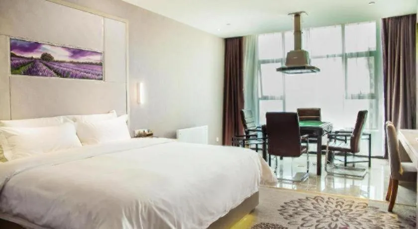 Bed in Lavande Hotel Jinzhou Gong'an RT-Mart Chinese Medicine Hospital