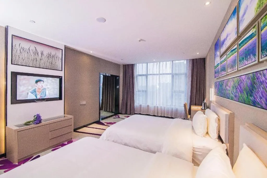 Bed in Lavande Hotel Jinzhou Gong'an RT-Mart Chinese Medicine Hospital