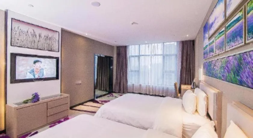 Bed in Lavande Hotel Jinzhou Gong'an RT-Mart Chinese Medicine Hospital