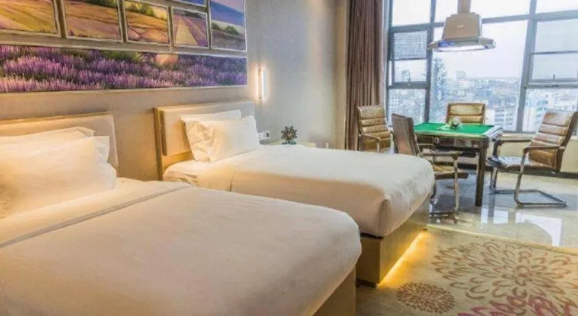 Bed in Lavande Hotel Jinzhou Gong'an RT-Mart Chinese Medicine Hospital