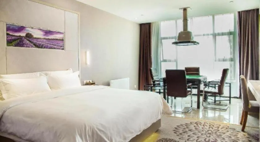 Bed in Lavande Hotel Jinzhou Gong'an RT-Mart Chinese Medicine Hospital