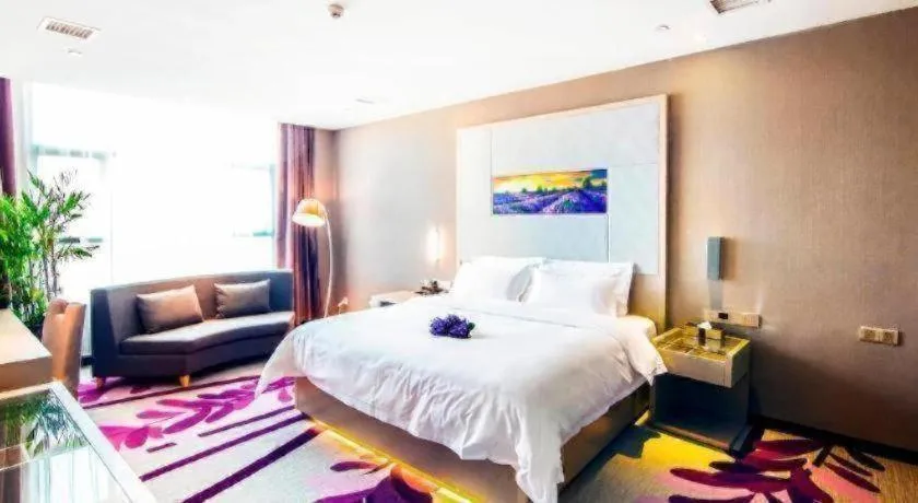 Bed in Lavande Hotel Jinzhou Gong'an RT-Mart Chinese Medicine Hospital