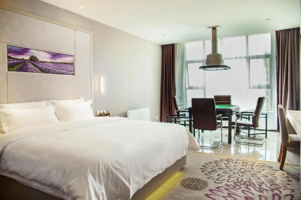 Bed in Lavande Hotel Jinzhou Gong'an RT-Mart Chinese Medicine Hospital