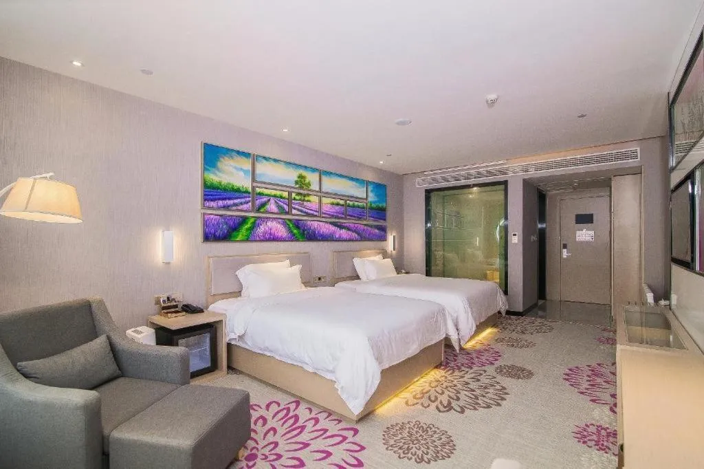 Bed in Lavande Hotel Jinzhou Gong'an RT-Mart Chinese Medicine Hospital