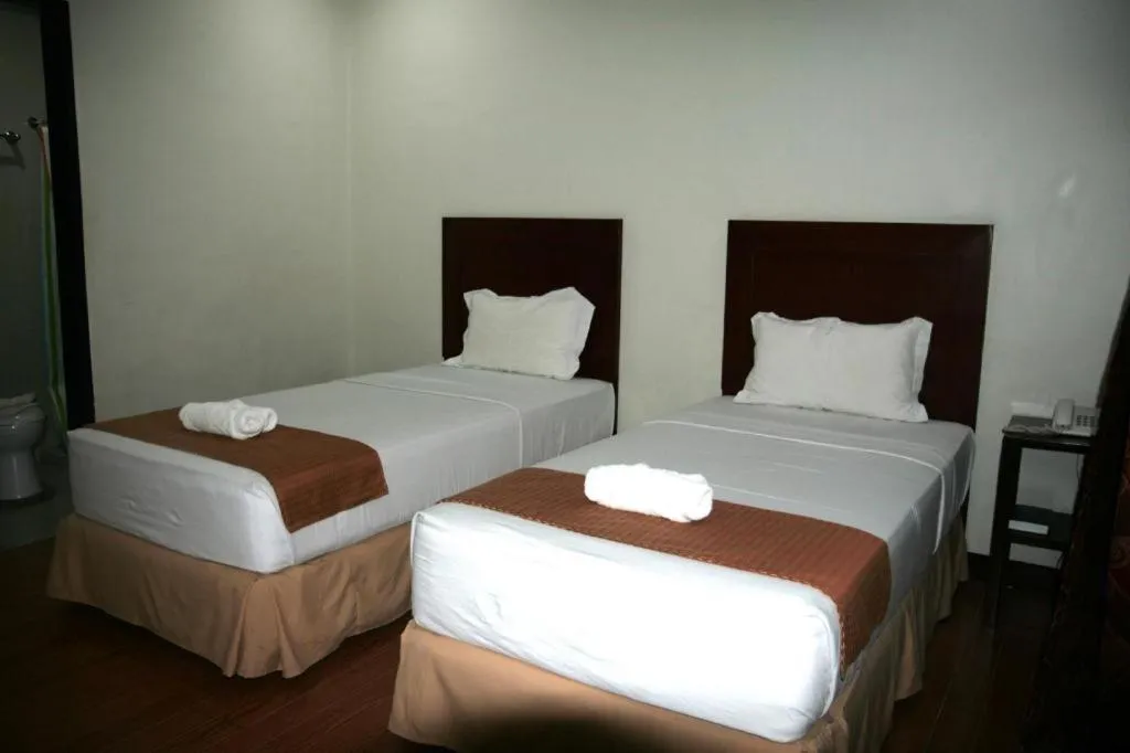 Bed in Castle Dreams Hotel