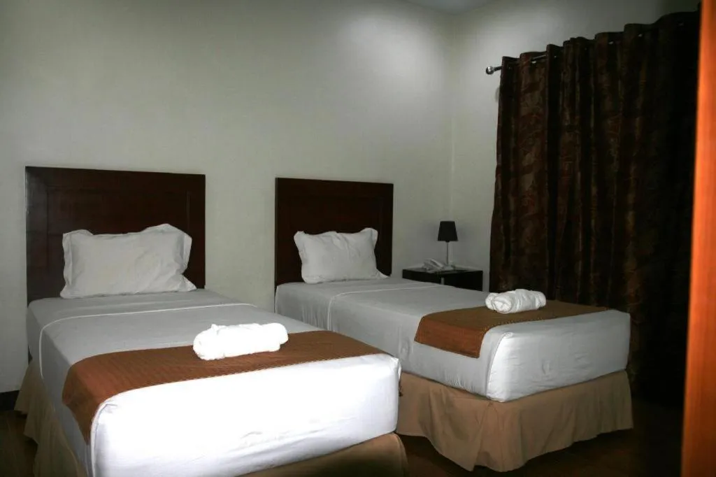 Bed in Castle Dreams Hotel