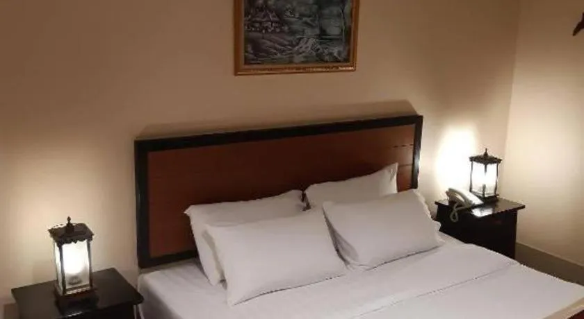 Bed in Rayong Lanna Hotel